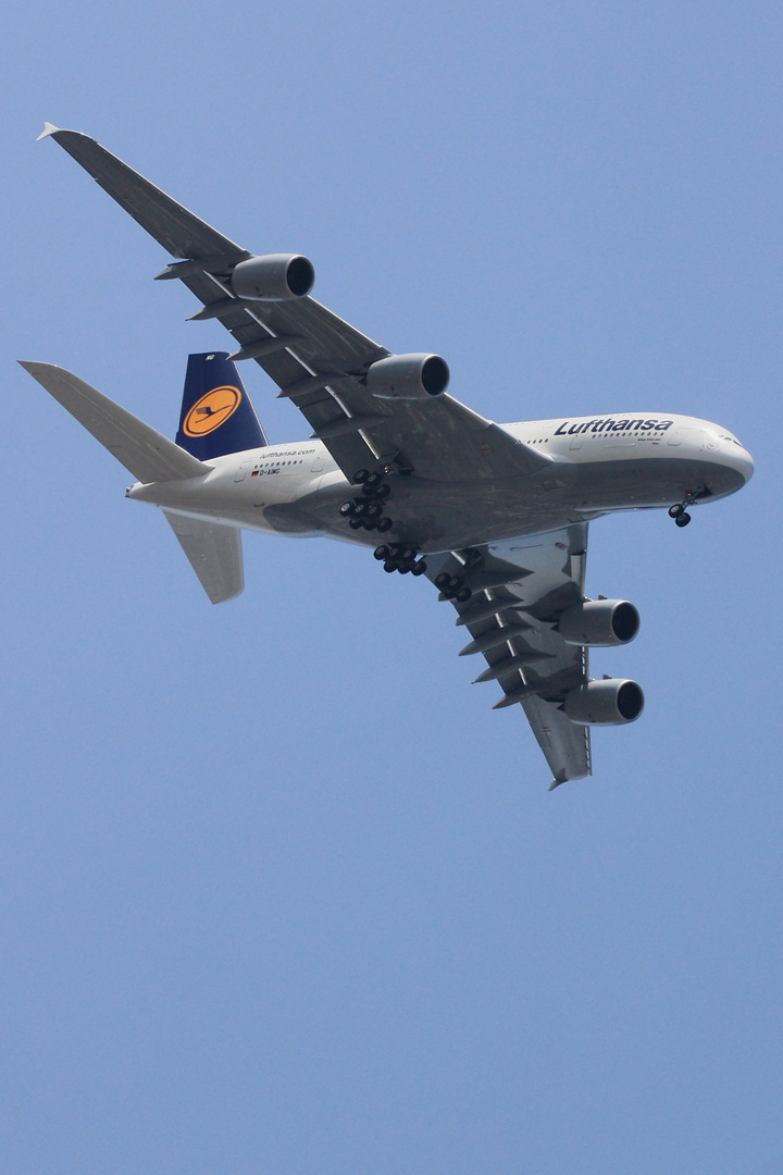 A380 in Hamburg