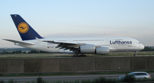 A380 in Stuttgart