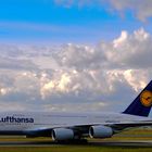 A380 Lufthansa drive-bye