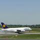 A380 Lufthansa Landebahn Flughafen Dsseldorf