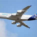 A380 mit Fahrwerk Problemen