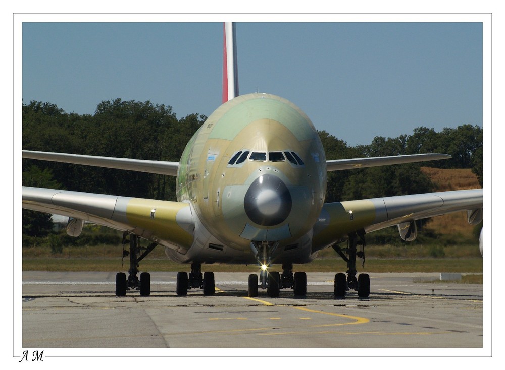 A380 RETOUR D'ESSAIS