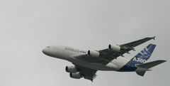 A380 Richtung NY