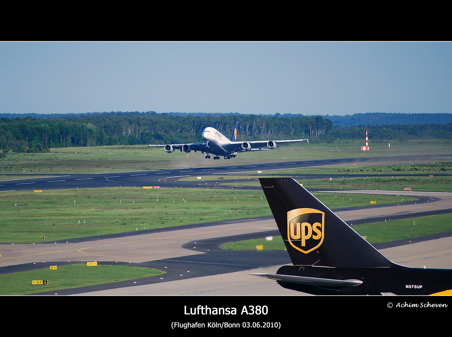 A380 Start in Köln