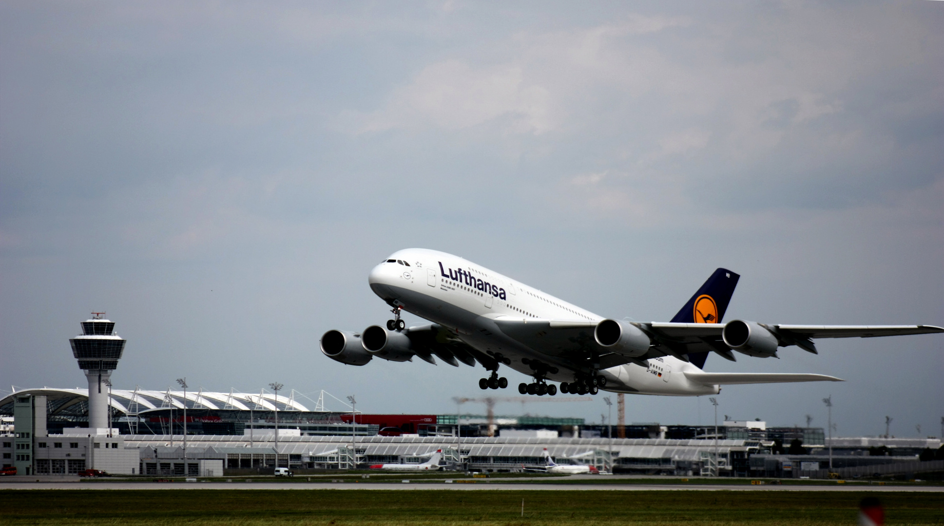 A380 Start in München