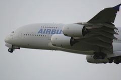 A380 Take off from DUS