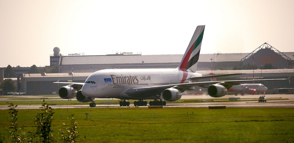 A380 von Emirates Airlines