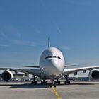 A380 zu Besuch in FRA