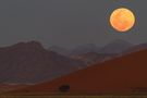 Mondaufgang in der Namib by Hansjörg Richter 