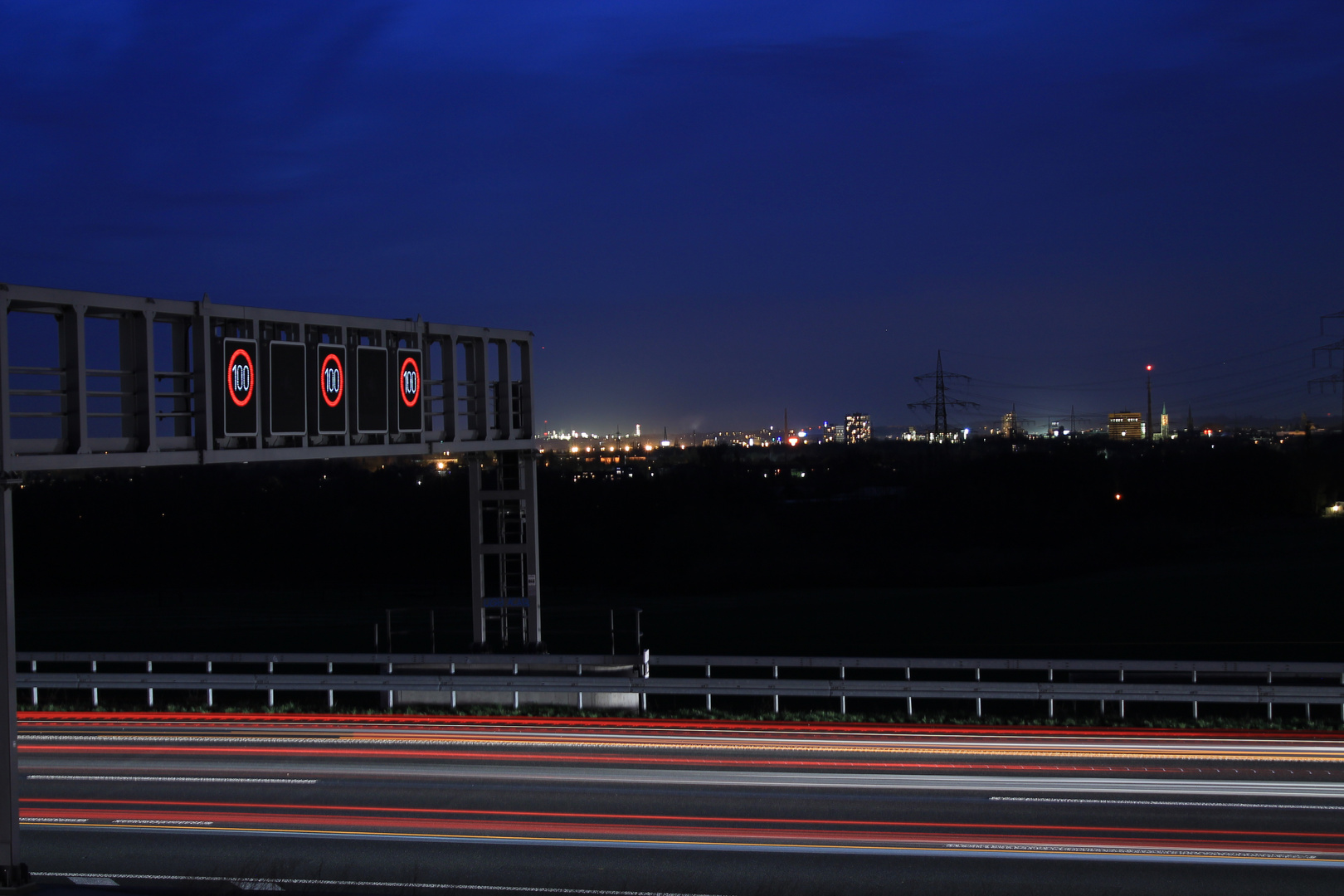 A40 bei Nacht Teil II