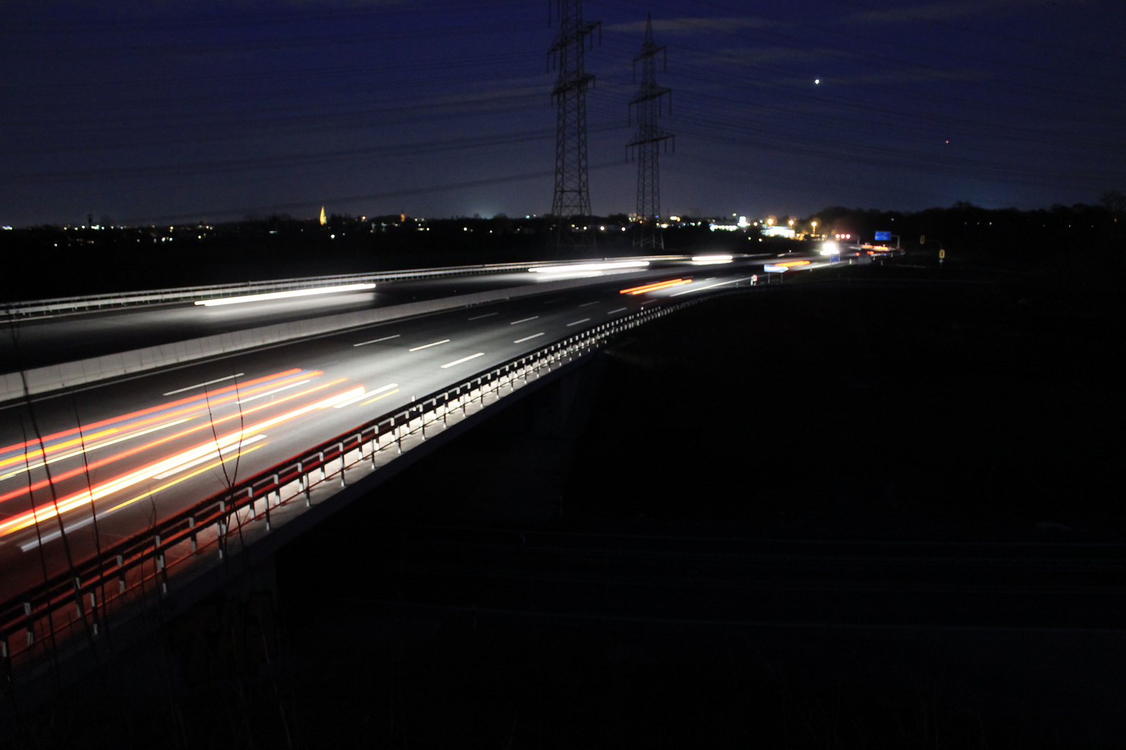 A40 bei Nacht Teil III