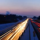 A40 Panorama bei Nacht