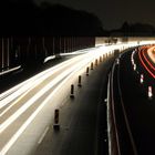 A40 Wattenscheid bei Nacht