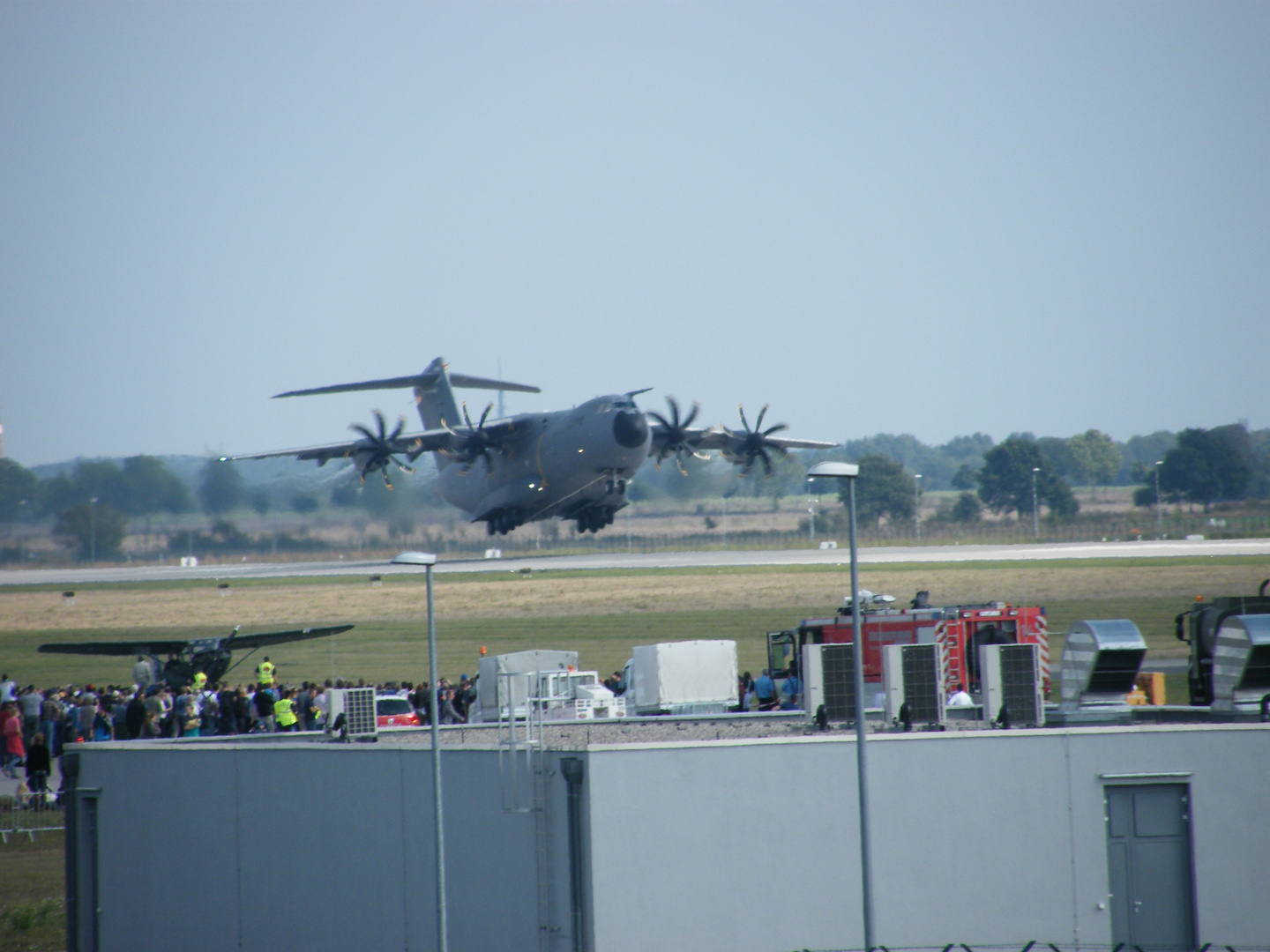 A400 beim Start auf der ILA 2012