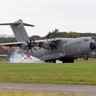 A400M erste Landung in Wunstorf