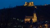 OBERWESEL: Liebfrauenkirche mit Schönburg von Robert Bauer