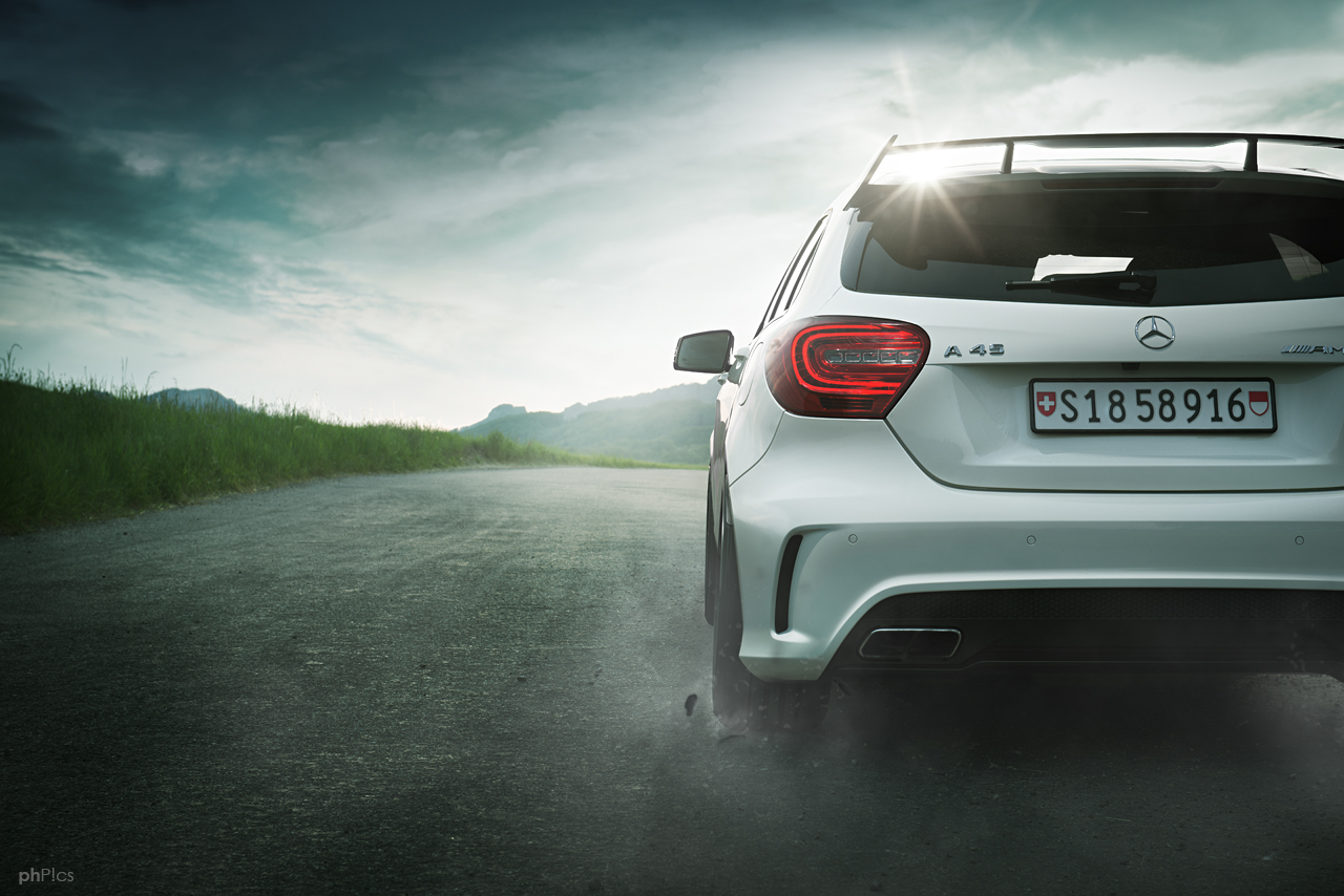 A45 AMG Racestart