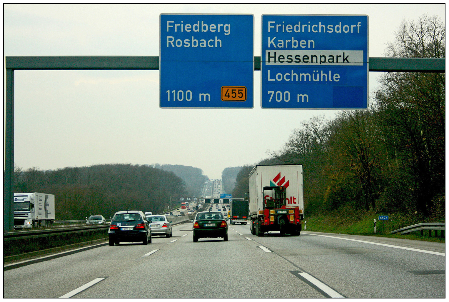 A5 bei Friedberg