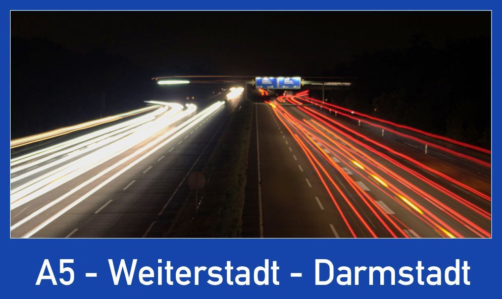 A5 - Weiterstadt - Darmstadt