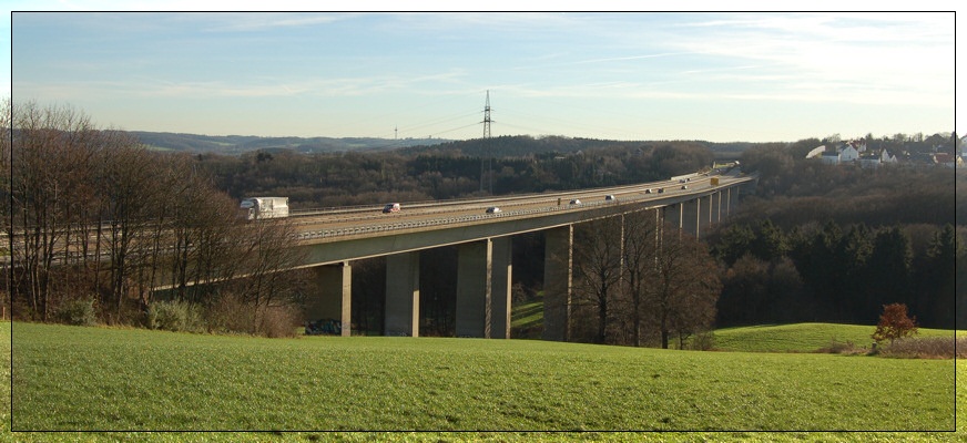 A535/B224 Brücke bei Velbert Tönisheide