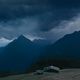 Unwetter ber dem Zillertal