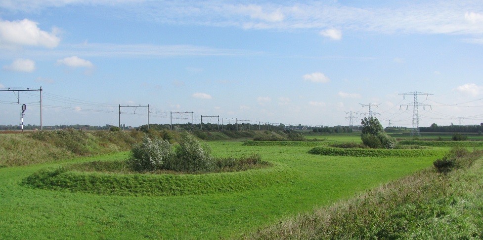 A58 Bergen op Zoom-Goes (NL). Vlakebruggen: Poelenplan