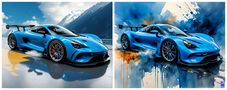 Un différence entre - Alpine A290  -  Erkennt man den Unterschied de re-painter