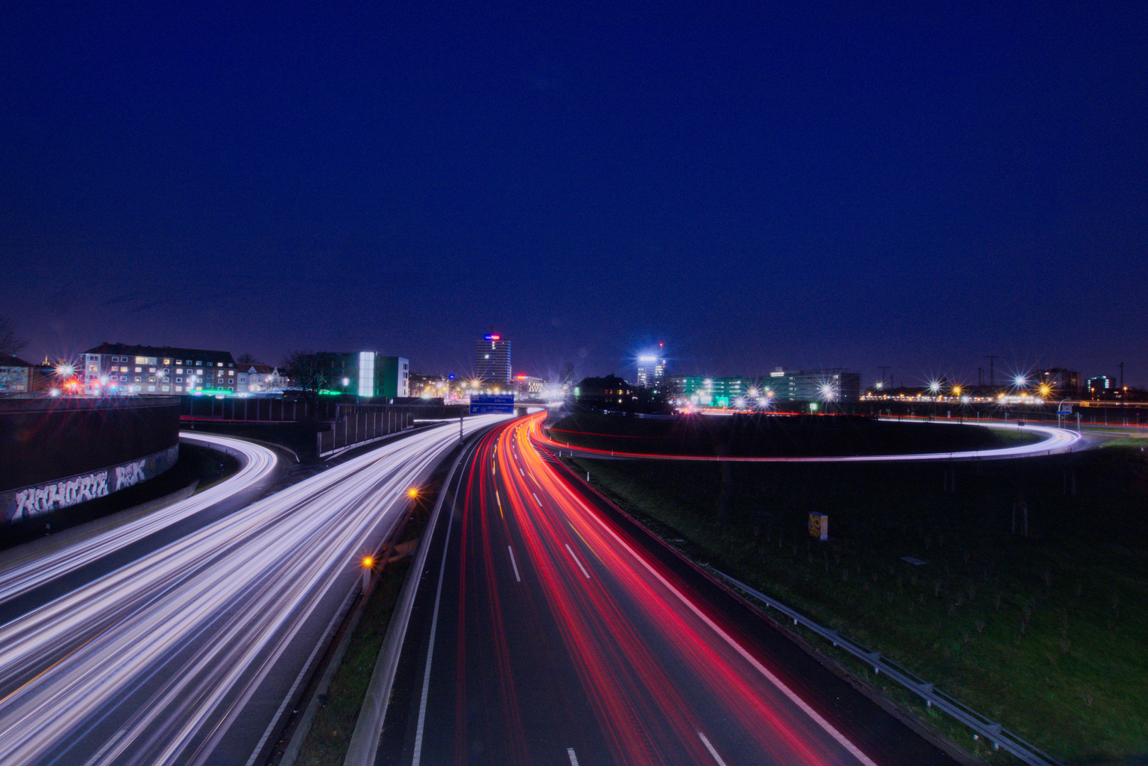 A59 Langzeitbelichtung