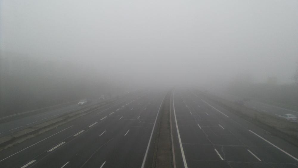 bruillard sur l'autoroute de belkheir mz 