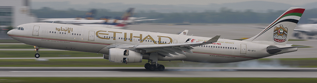 A6-AFC - Etihad Airways - Airbus A330