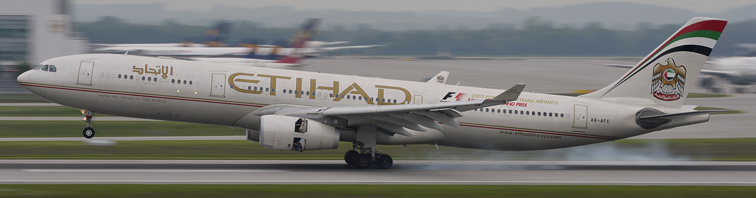 A6-AFC - Etihad Airways - Airbus A330 - im XXL Format :-)