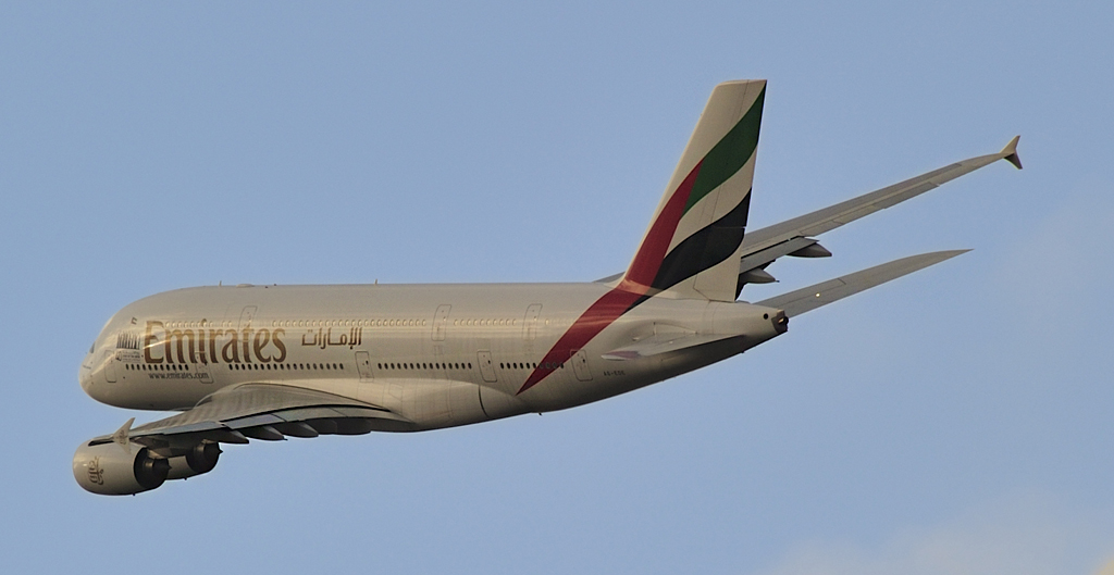 A6-EDE - Emirates - Airbus - A380