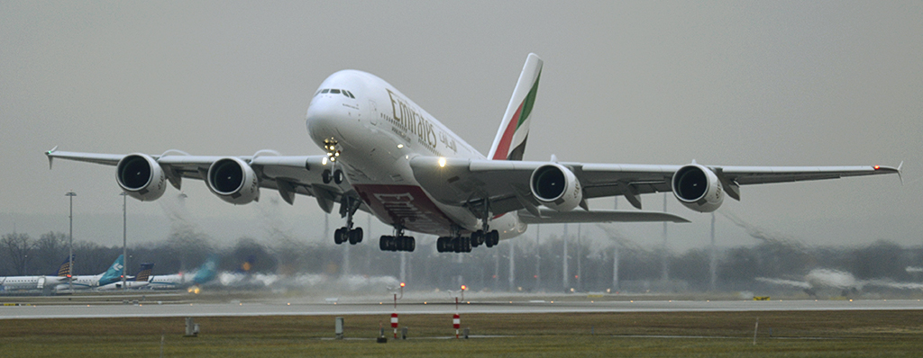 A6-EED - Emirates - Airbus - A380