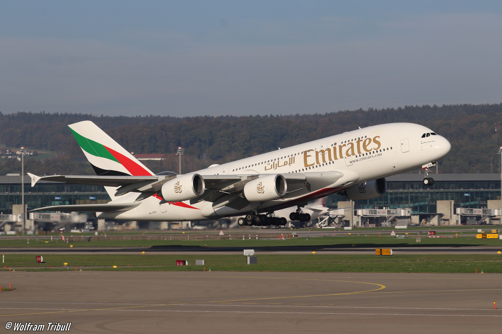 A6-EEH - Airbus 380-861 - Emirates Airline - Flughafen Zürich