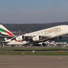 A6-EEH - Airbus 380-861 - Emirates Airline - Flughafen Zürich