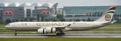 A6-EHC - Etihad Airways - Airbus A340