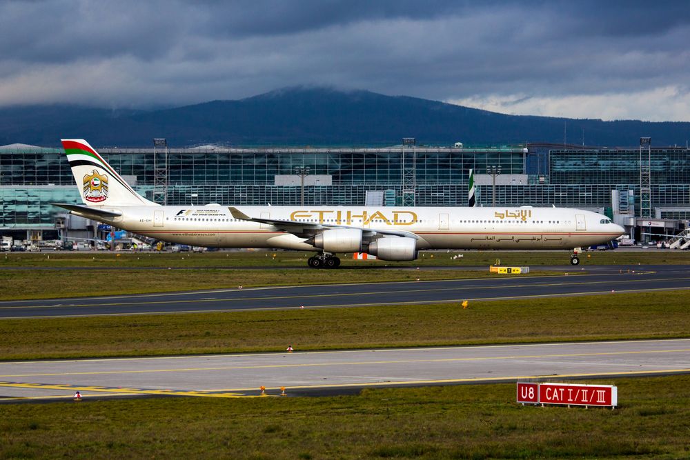 A6-EHI Etihad Airways Airbus A340-642