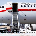 A6-ESH - First visit of an A319 at Samedan Airport