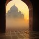 Taj Mahal - View from the mosque