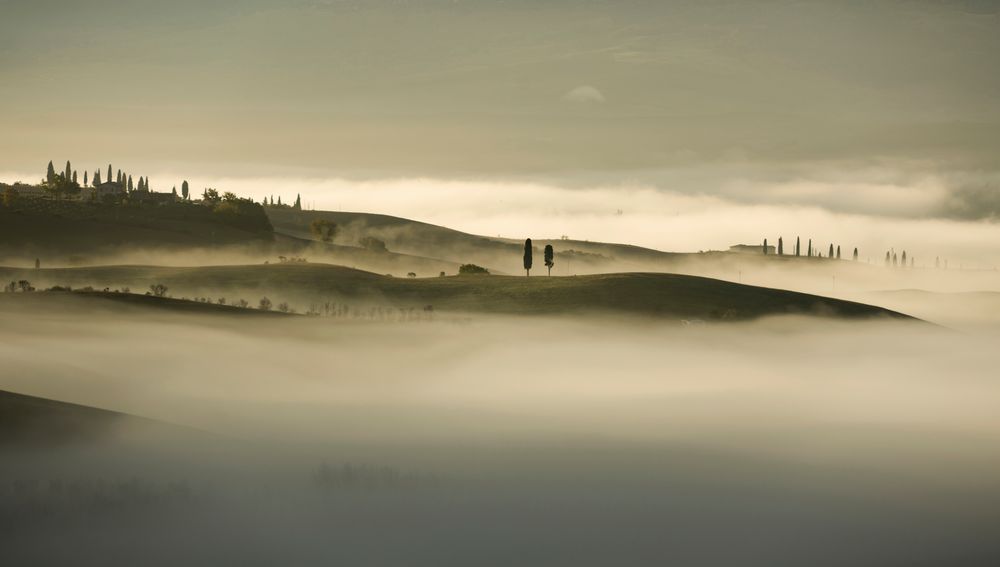 Nebel in der Toskana von Unterwegs