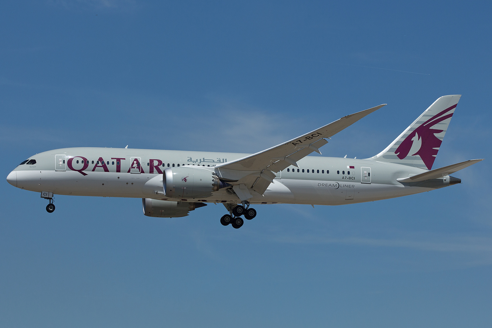 A7-BCI - Boeing 787-8 Dreamliner - Qatar Airways