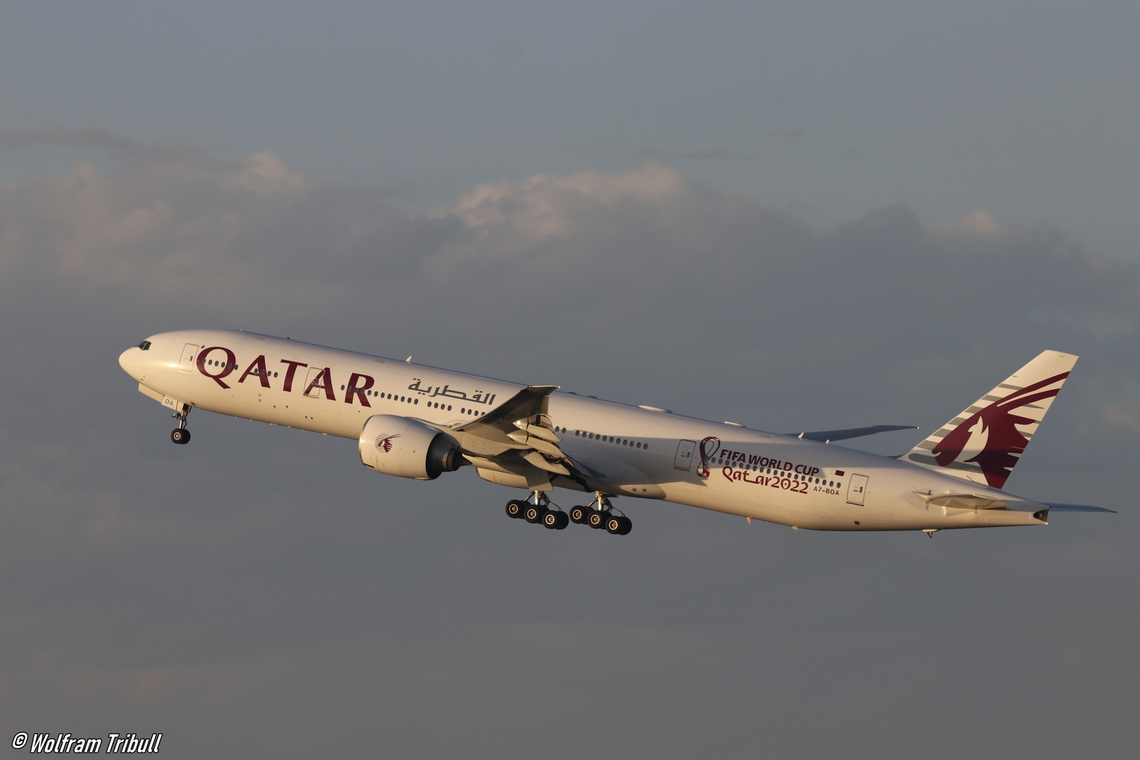 A7-BOA - Boeing 777-300ER - Qatar Airways - Flughafen Zürich