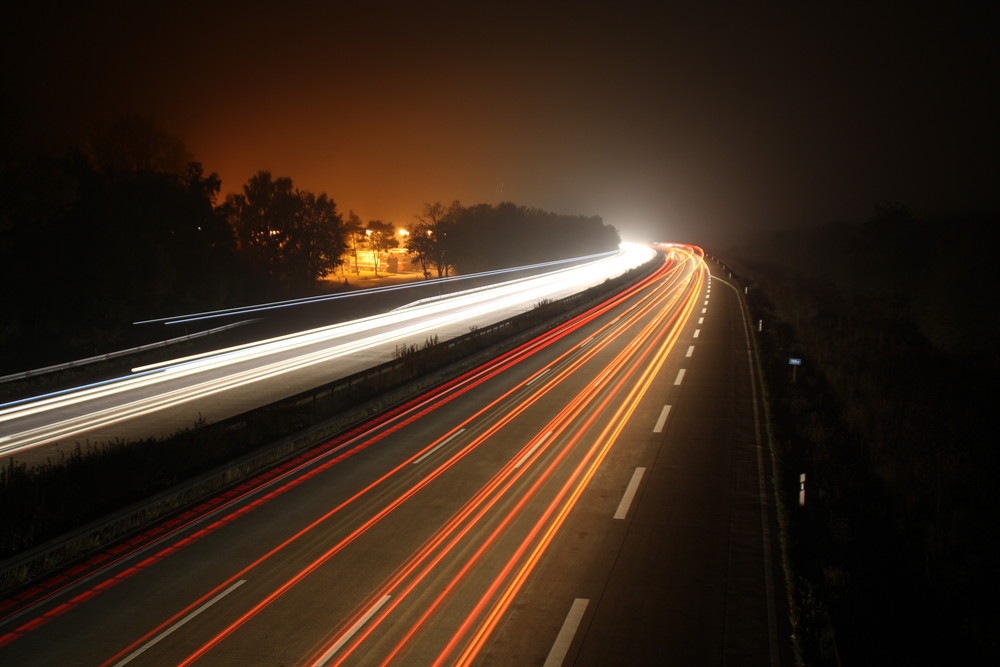 A7 Richtung Süden bei Hannover Wülferode