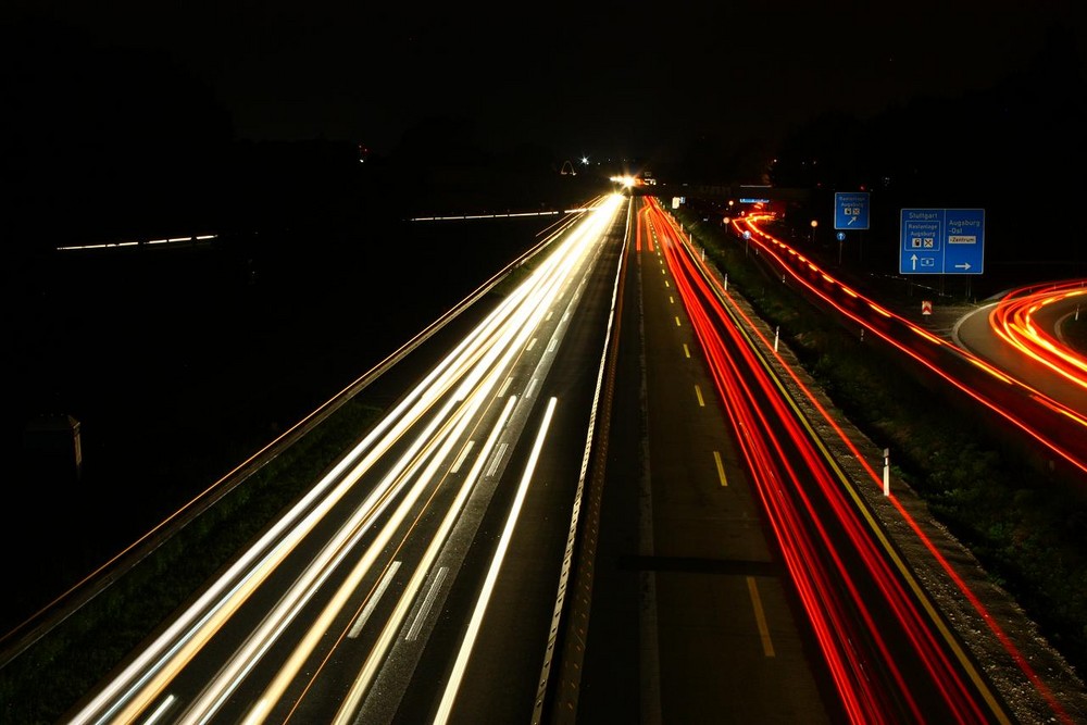 A8 at night