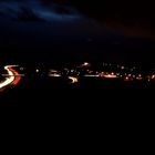 A81 bei Nacht