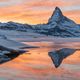 "Sunset at Matterhorn"