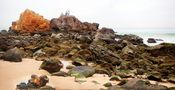 ROCKY BEACH in TOUBAB DIALAW, SENEGAL by Kharmencita