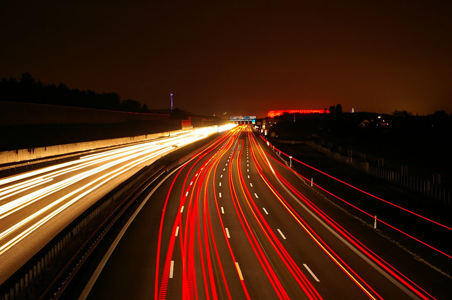 A9 mit Allianz Arena