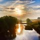 Morgenstimmung an der Ruhr am Mendener Wasserwerk