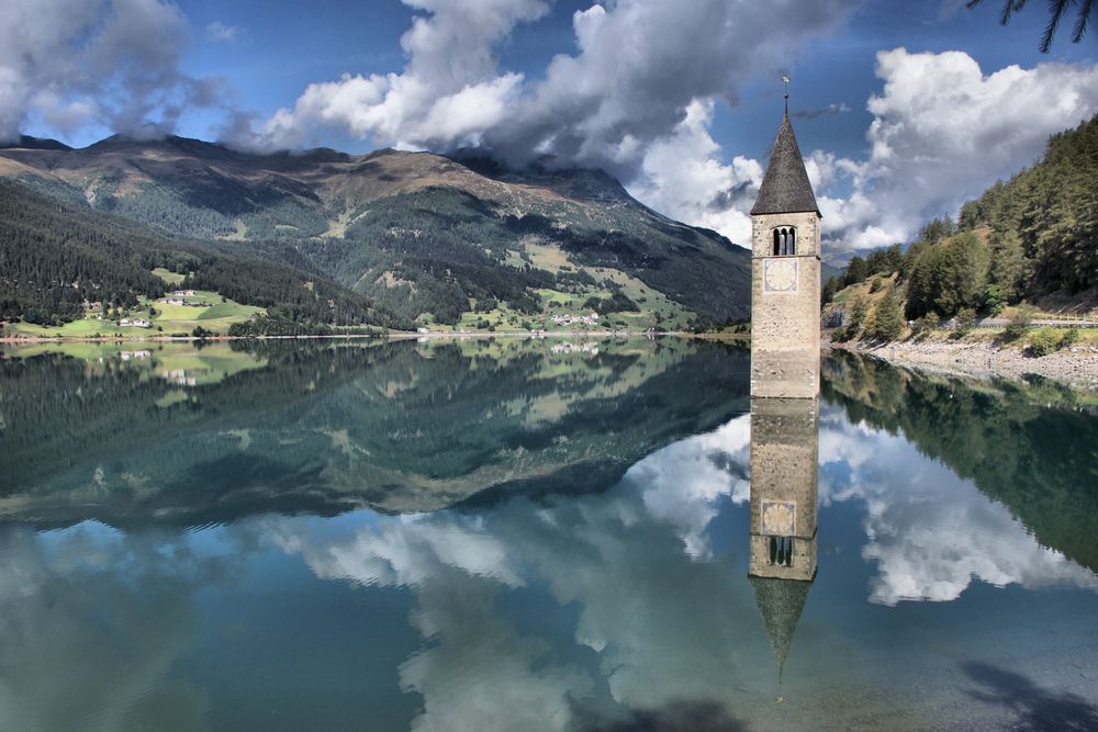 Turm im Reschensee von Thomas.Lbg